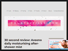 Tablet Screenshot of countryfille.com
